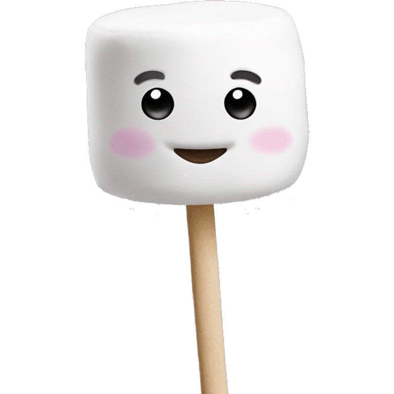 marshmallow on stick emoji