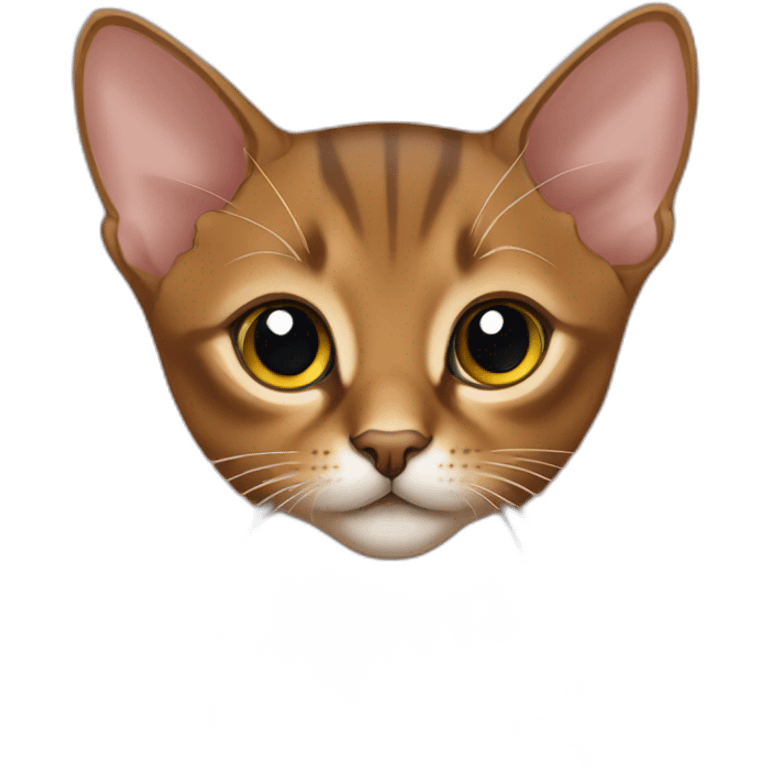 abyssinian kitten emoji