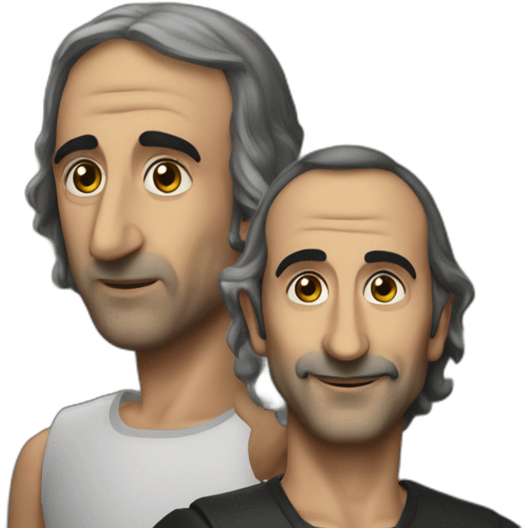 Zemmour et Melanchon emoji