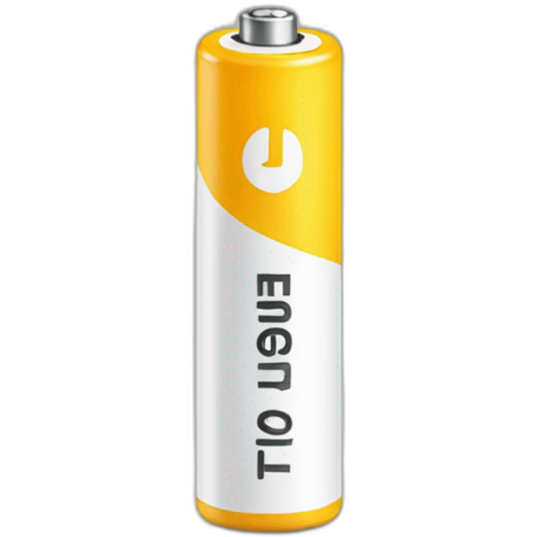 rechargeable batteries with rechargeable mark on them emoji