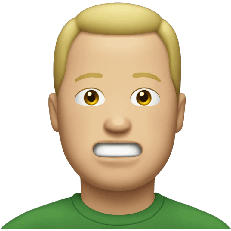 bobby hill making silly face emoji