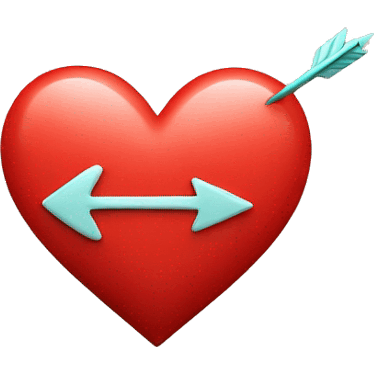 Heart with arrow through it  emoji