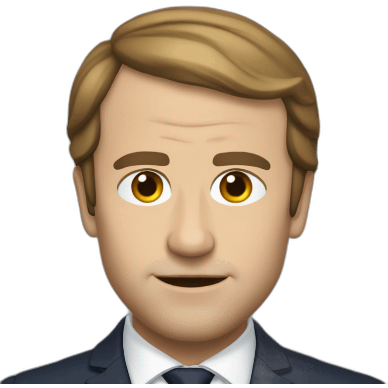 Macron qui dort emoji