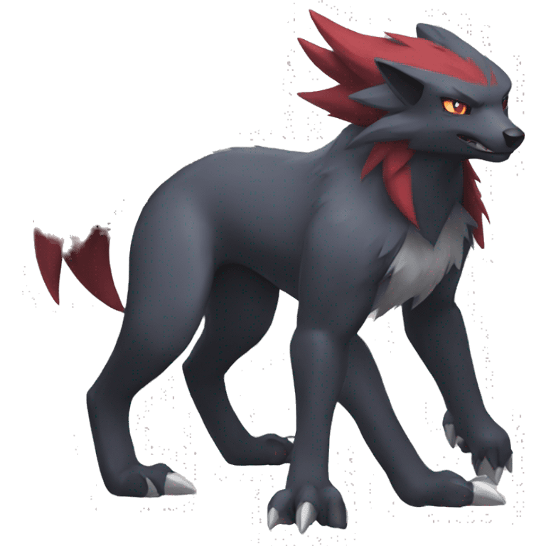 Zoroark full body emoji