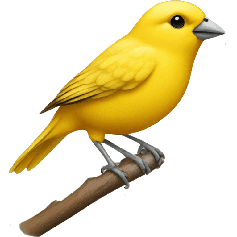 Canary bird emoji