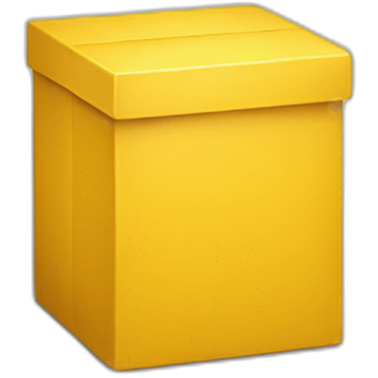 yellow box ? emoji