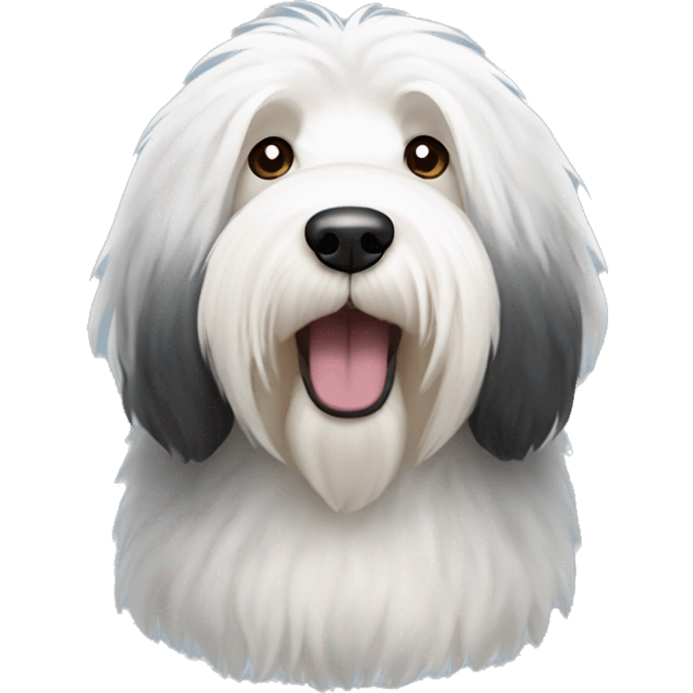 Old English sheepdog  emoji