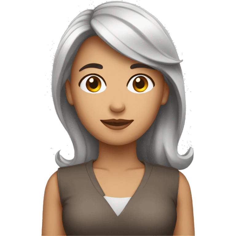 saludos mujer emoji