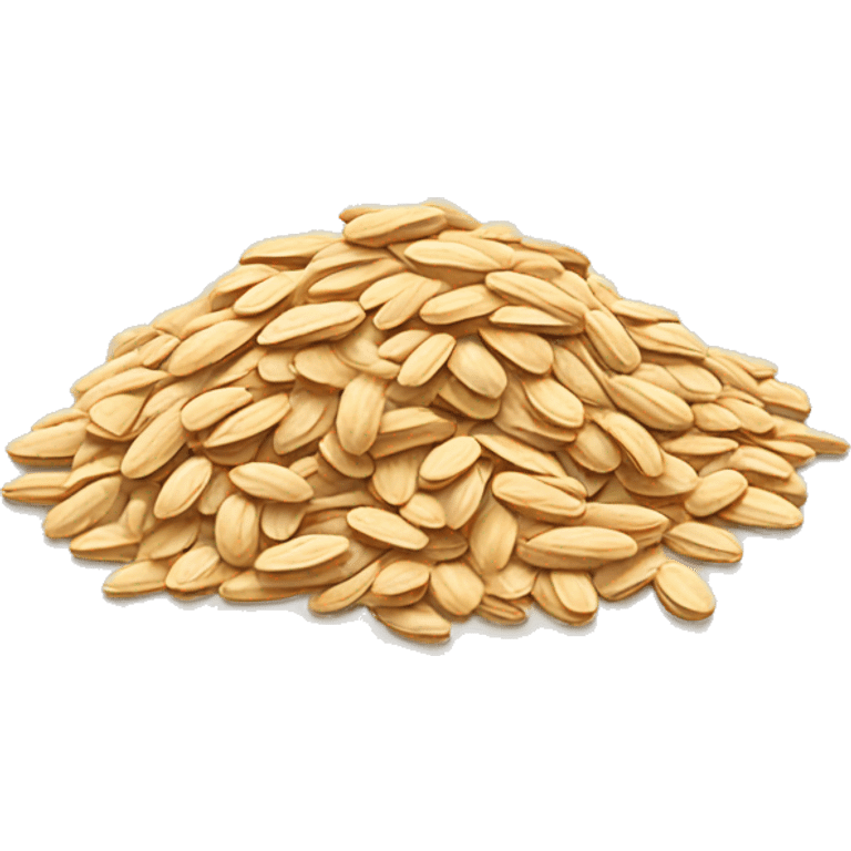 a bunch of oats emoji