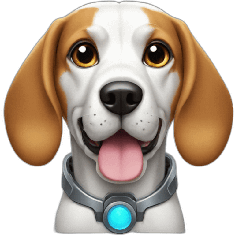 Robotic Beagle Dog emoji