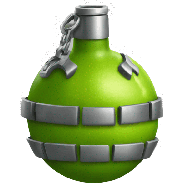 lime grenade emoji