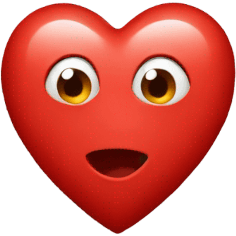 Red heart love emoji