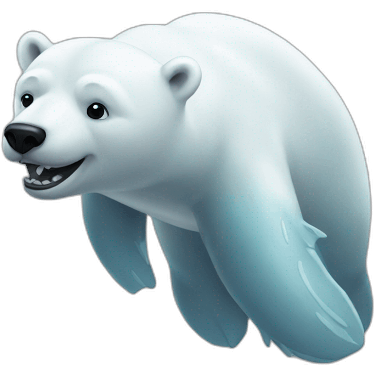 Polar Bear Orca emoji