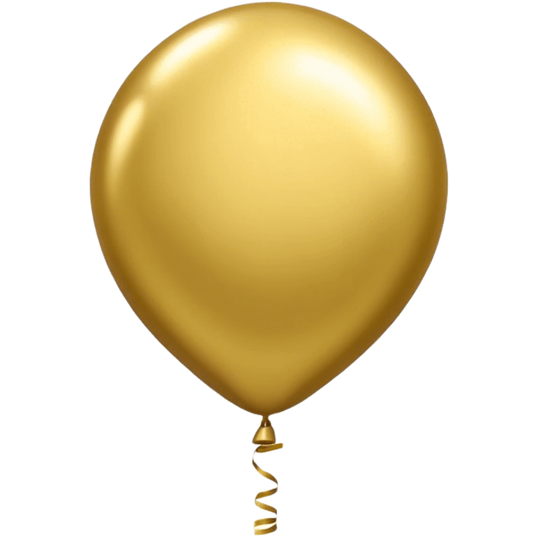 Gold 4 ballon  emoji