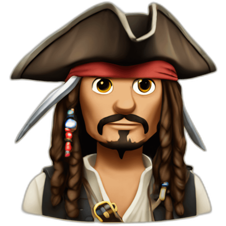 Captain Jack Sparrow emoji