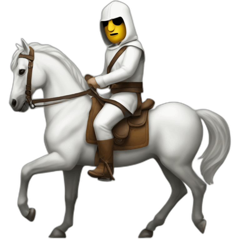 klansman on a horse emoji