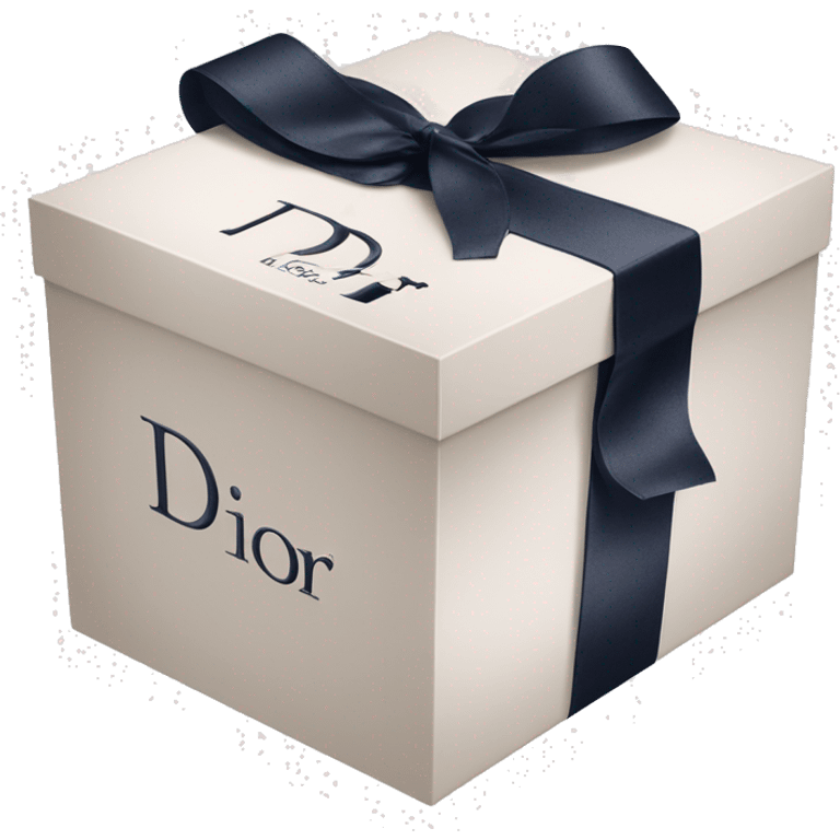 Dior logo on the box emoji