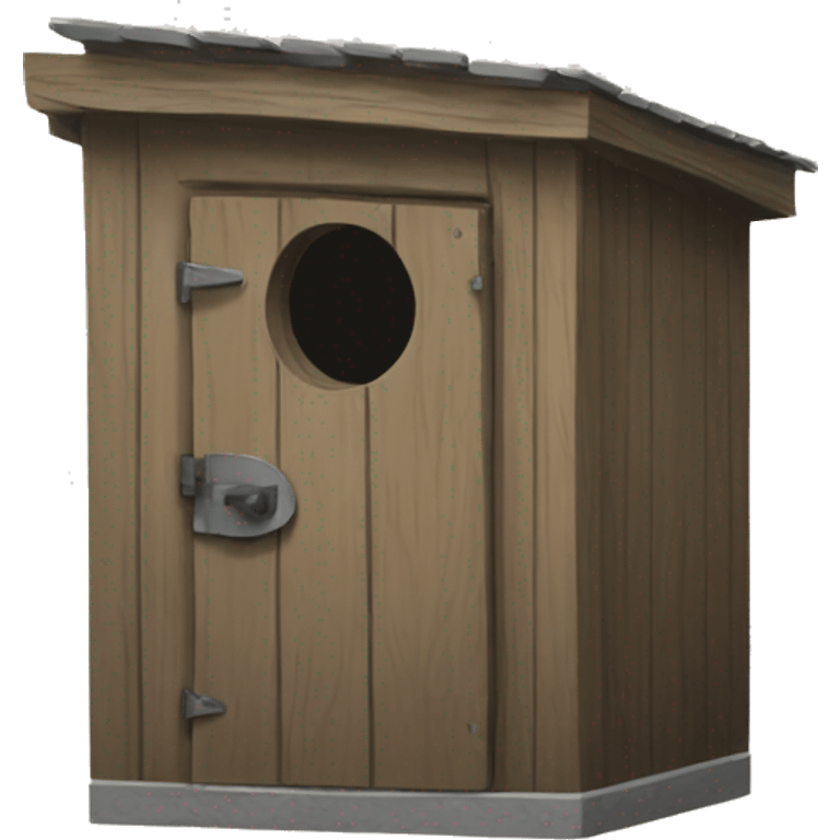 outhouse emoji