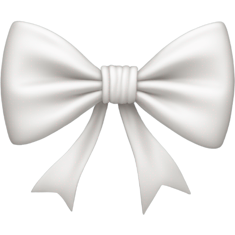 white bow emoji