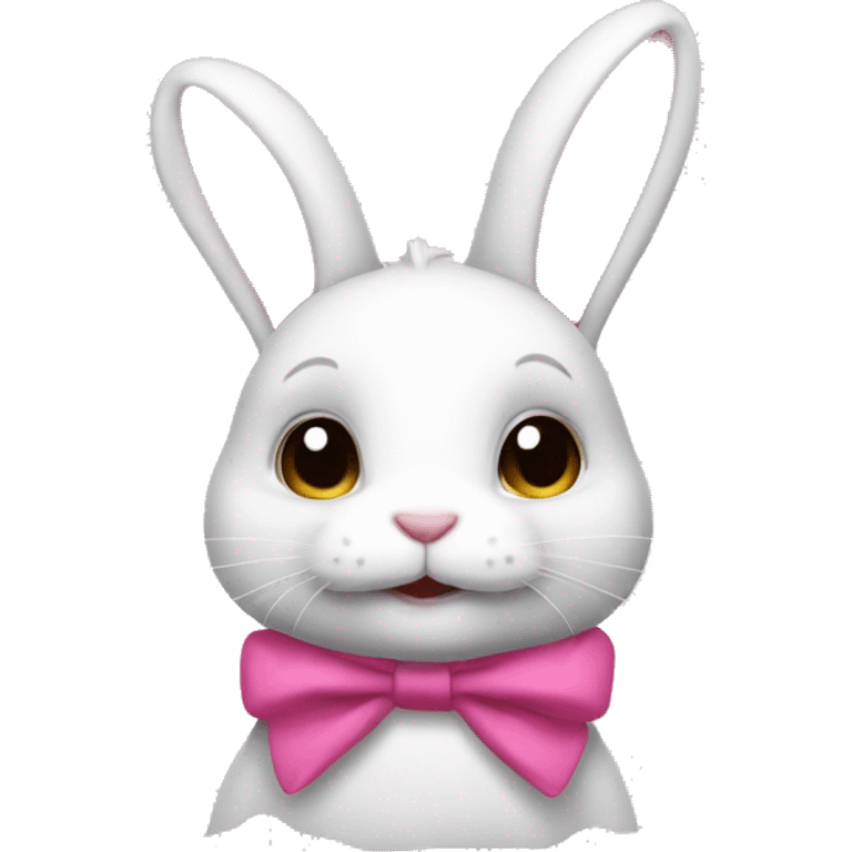 Bunny with a pink ྀིྀི emoji