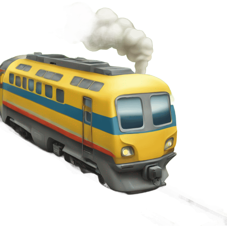 little Train in Summer for holidaymaker emoji