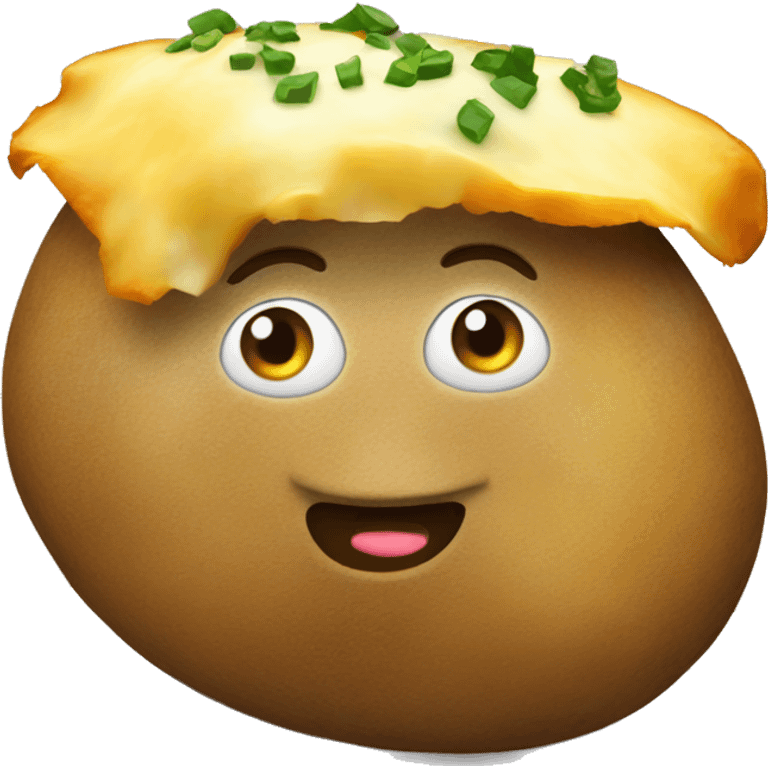 Loaded baked potato  emoji