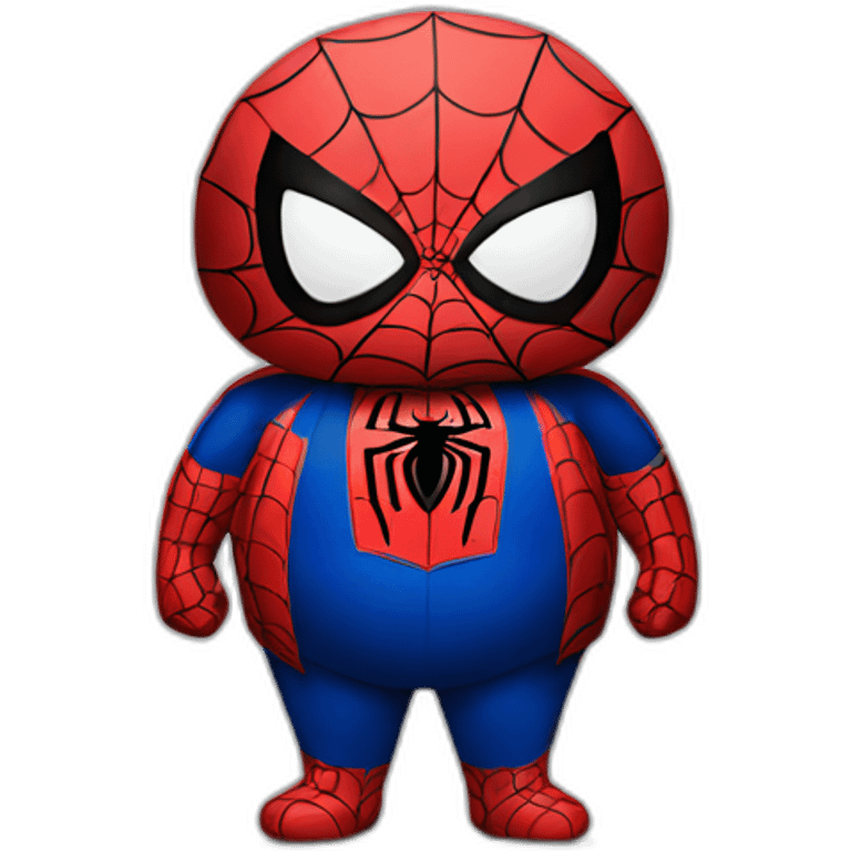 obese spiderman emoji