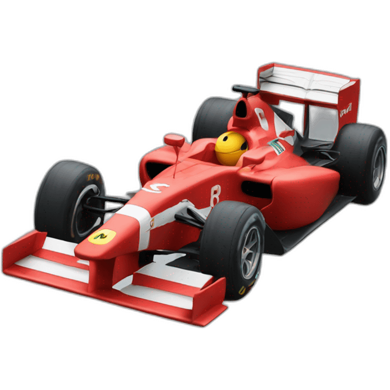 F1 car emoji