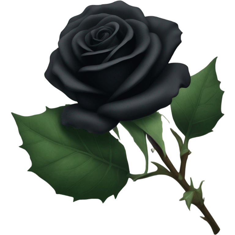 black rose emoji