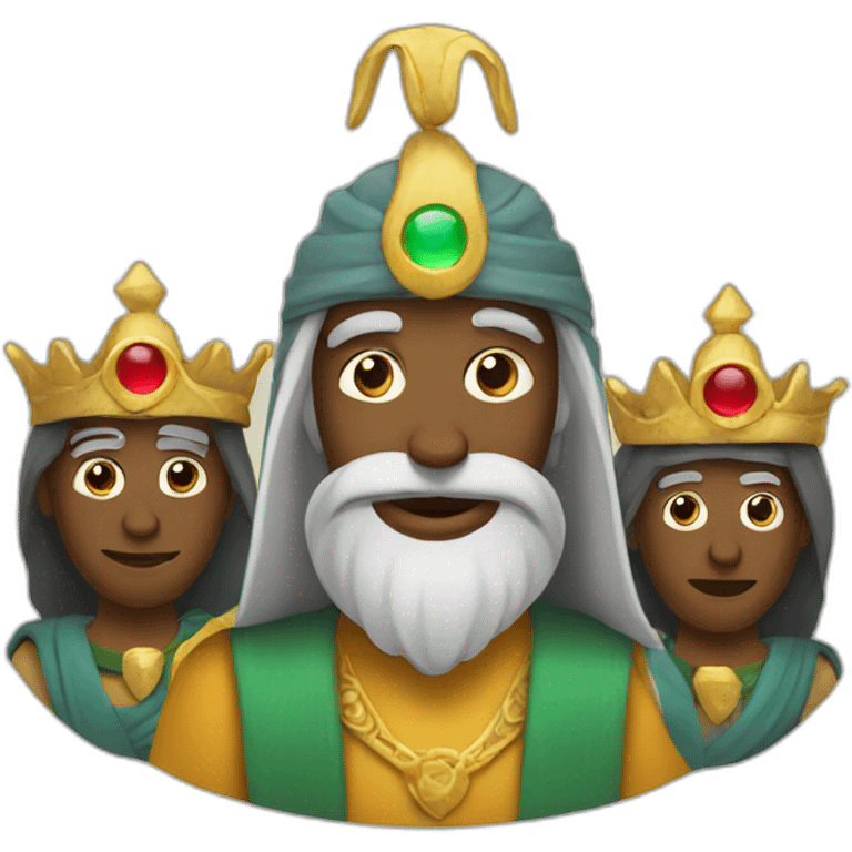 three wise men emoji