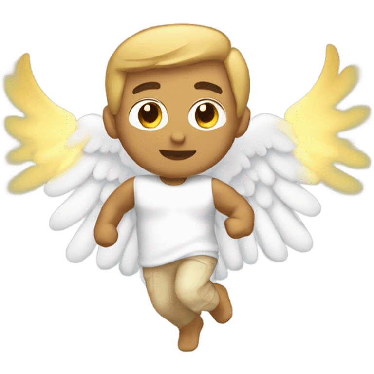 fit male angel emoji