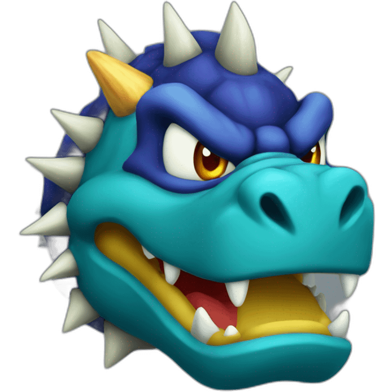 Dark Bowser (bleu) emoji