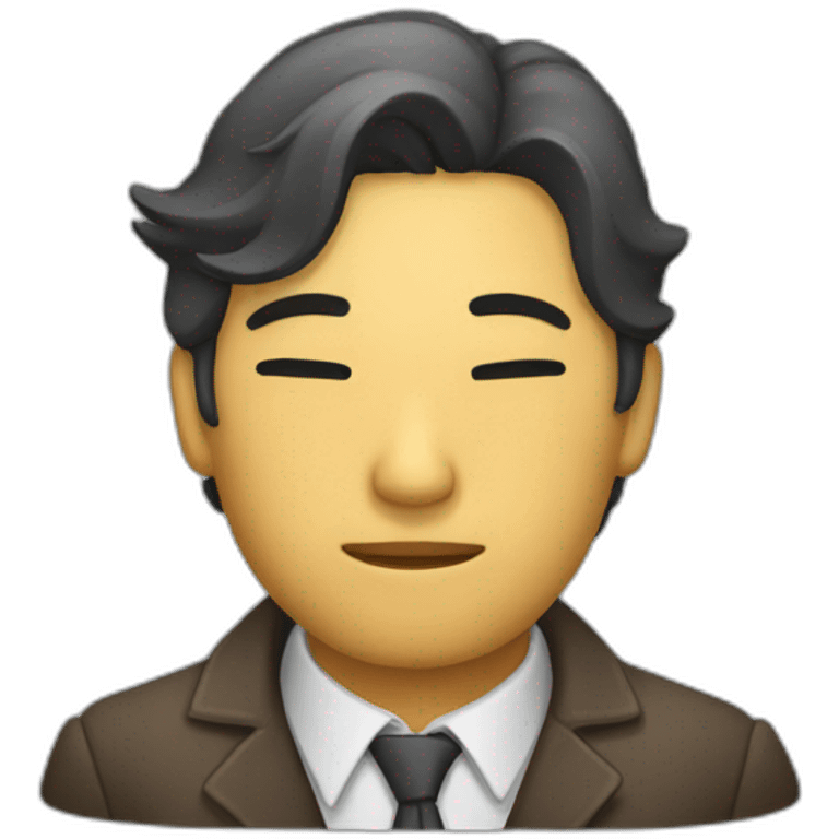 A sleeping developer emoji