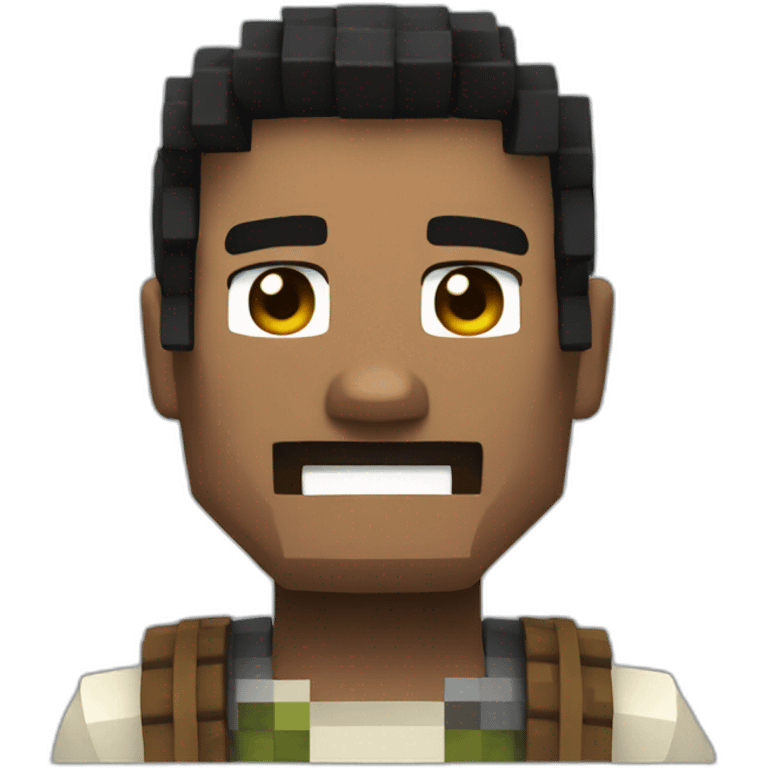 Steve from minecraft emoji