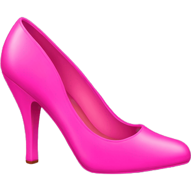 Hot pink shoes emoji