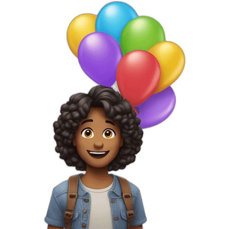 Birthday coloré Disney emoji