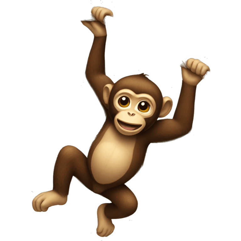 monkey swinging emoji