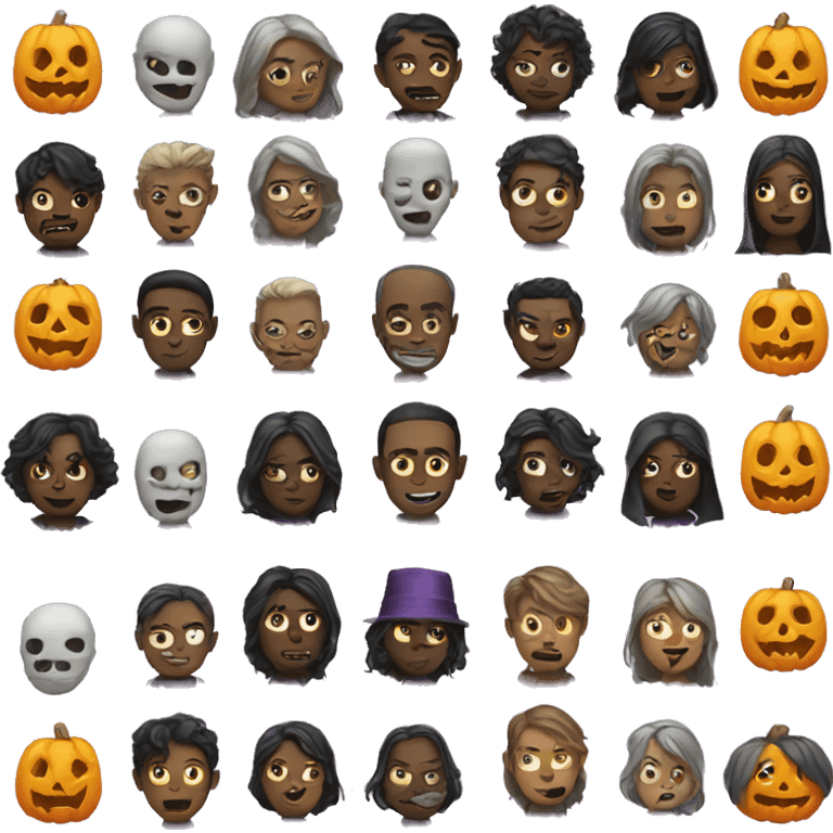 Halloween emoji