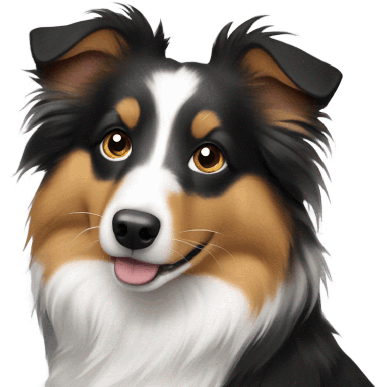 mini Australian shephard sheltie mix  emoji