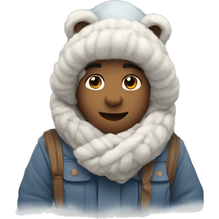 Cute winter  emoji