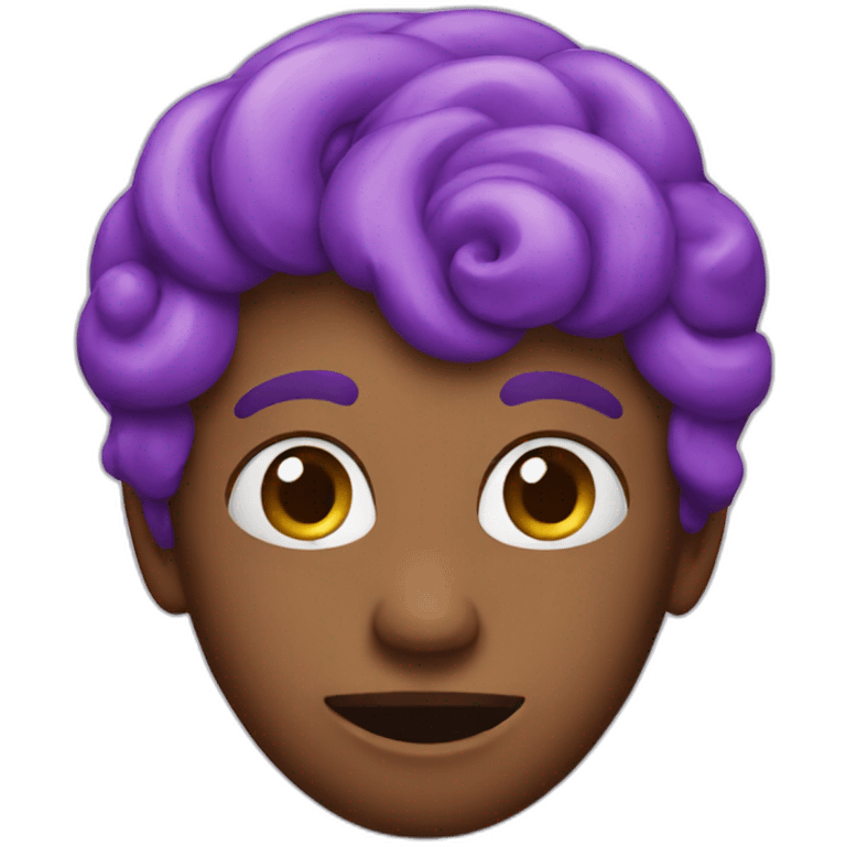 purple candy emoji