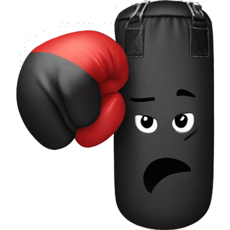 Punching bag emoji