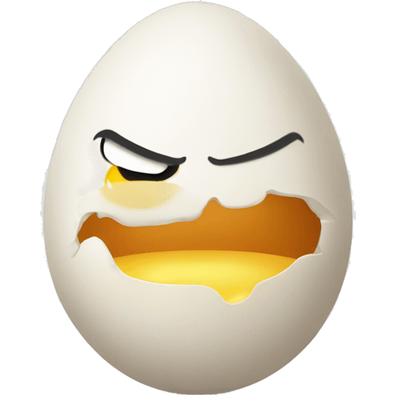 angry egg emoji