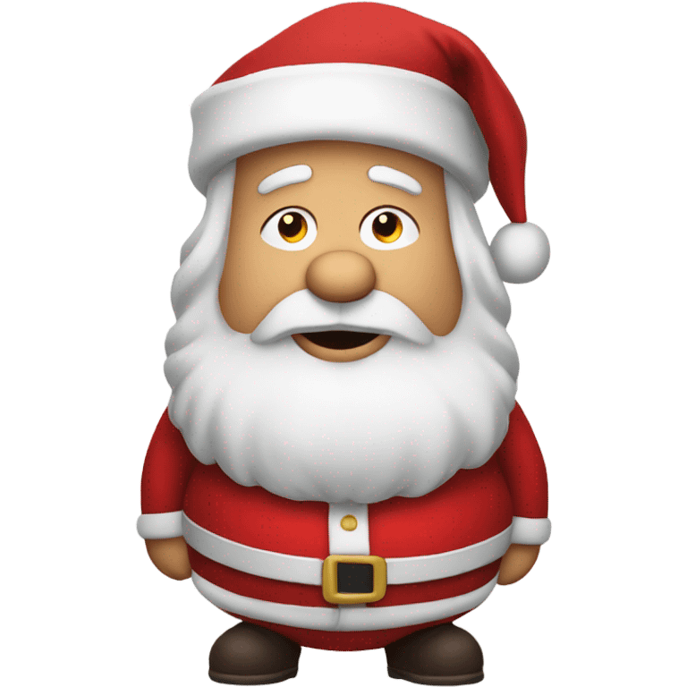 Fat Santa  emoji