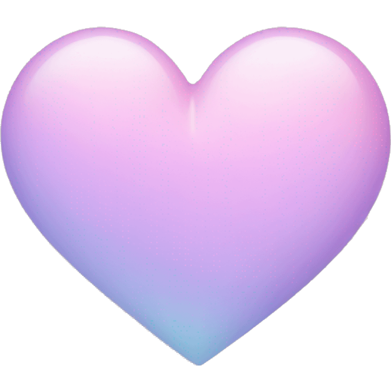 pastel heart emoji