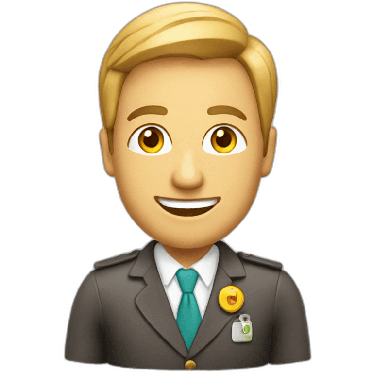 travel agency advisor emoji