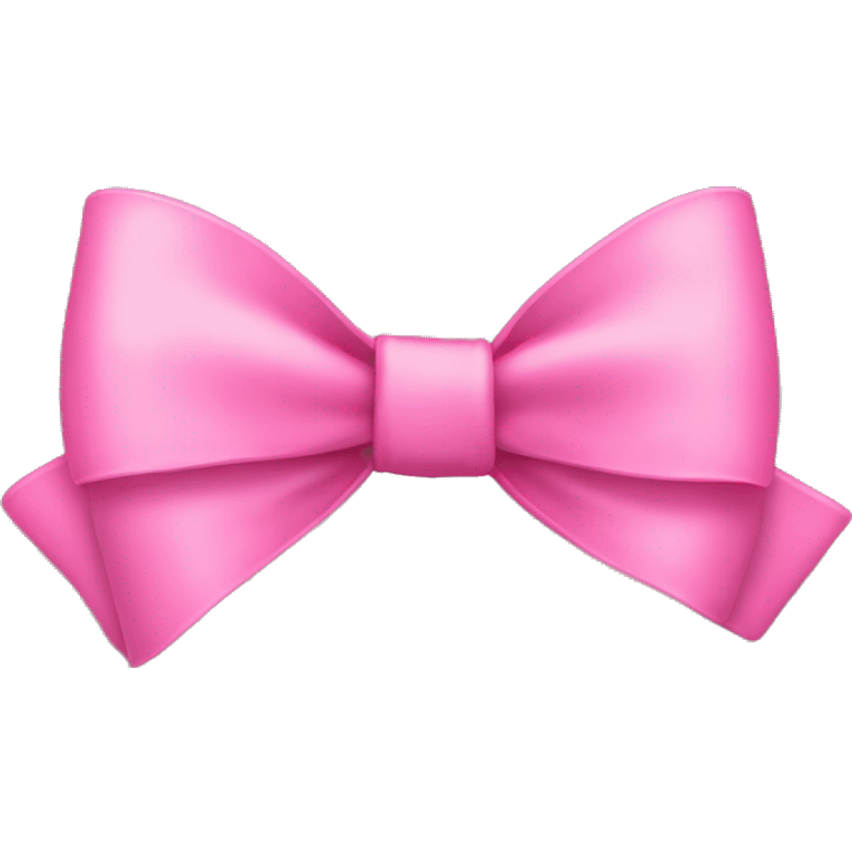 Pink bow emoji