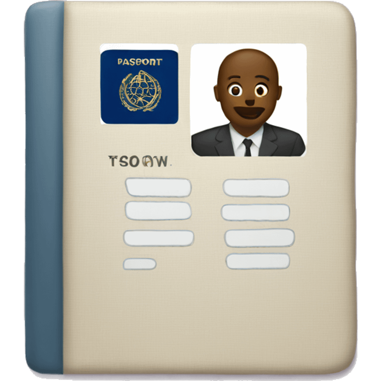 Passport  emoji