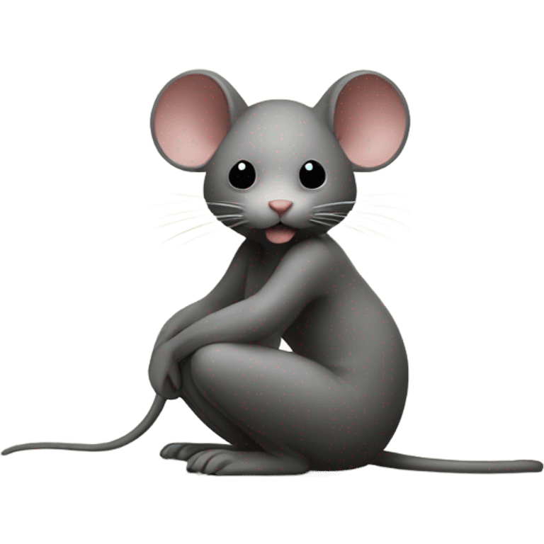 person riding a mouse emoji