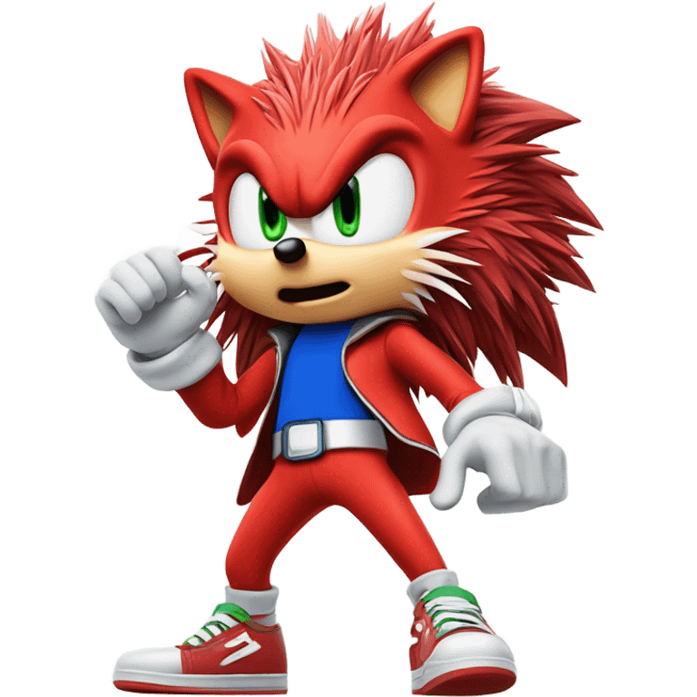 Sonic the hedgehog  emoji